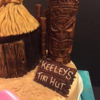Hawaiian Tiki cake