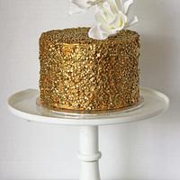 all that glitters is edible gold!
