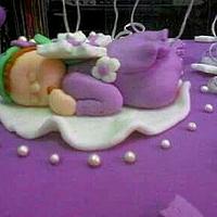 Baby purple cake