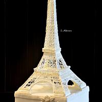Eiffel tower cake...