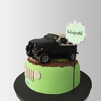 Torta Jeep Wrangler 1987 Cake 