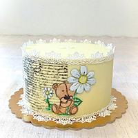 Mini bear cake