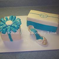 shoe box and gift