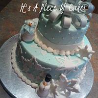 Winter Wonderland Cake:)