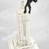Empire State Building King Kong Cake