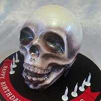 Crystal Skull Cake