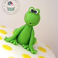 Cute Frog Cake