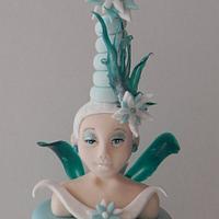 cake topper fairy of snows