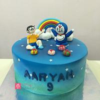 Doraemon Birthday cake