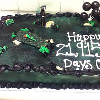 Grim Reaper Birthday Cake 