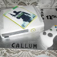 xbox console cake 