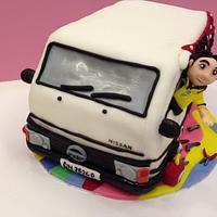 Nissan Van Cake