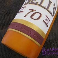 Bells Whisky Bottle Cake