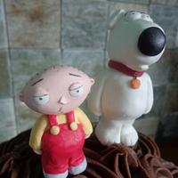 Brian and Stewie.