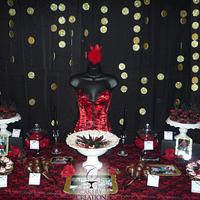 Burlesque dessert table 