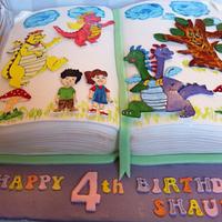 Dragon Tales Cake