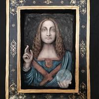 "Salvator Mundi" (Leonardo Da Vinci Challenge by Bakerswood)