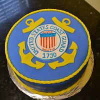 coast guard cake 
