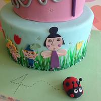 Ben and Holly cake