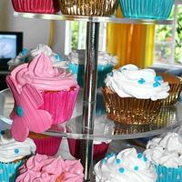 Bday cake & cupcakes