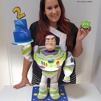 Buzz Lightyear 3D sculpted cake  