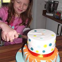 Mollie's 8th birthday cake