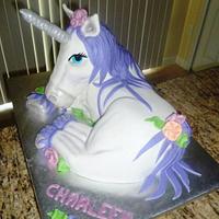 3D Unicorn Cake