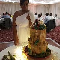 Applez Nature Wedding Cake 