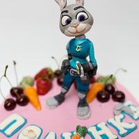 Cake with Judy Hopps