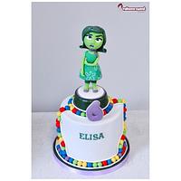 Insideout disgust cake