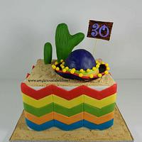 Fun Fiesta cake