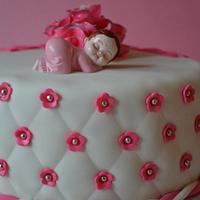Baby Dedication Cake