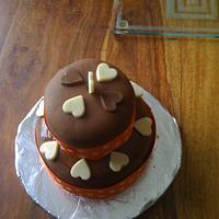 mini chocolate birthday cake