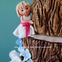 Tree wedding cake :)