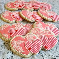 Valentine cookie set #1
