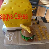 Sponge bob Sponge cake
