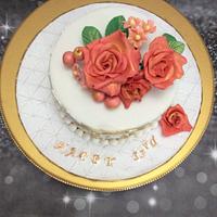 33rd Anniversary Cake