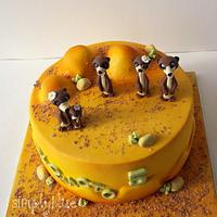 Meerkats cake
