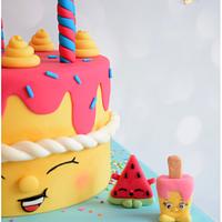 Shopkins Cake & Friends