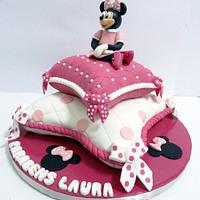 Minnie with Pillows Cake