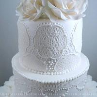 White Lace elegant Wedding