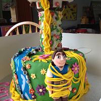 Tangled Cake