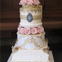 Vintage Wedding Cake