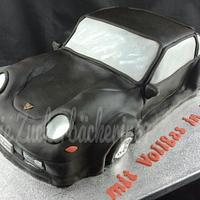 Porsche 911 Cake