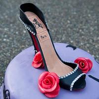 High Heel Shoe Cake