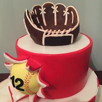 Softball cake