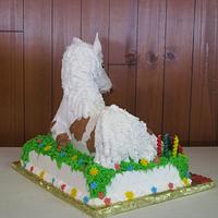 Horse Birthday Cake