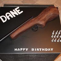 My Very First Rifle Cake!