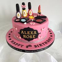 Make-up Party for Alexa-Rose