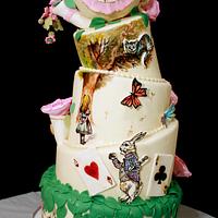 Alice in Wonderland-themed Wedding